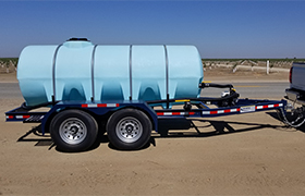 1010 DOT gallon water trailers for water hauling