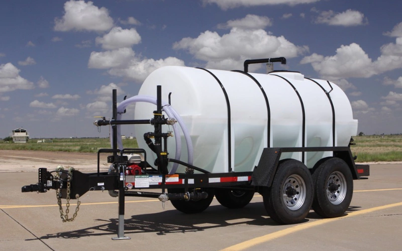 1025 DOT gallon water trailer