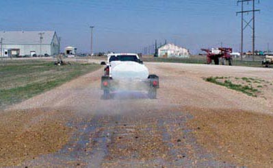 Potable Water Trailers for dust control in arenas