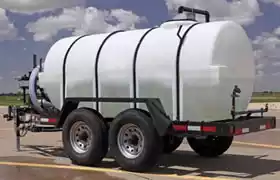 1000 gallon water tank trailer