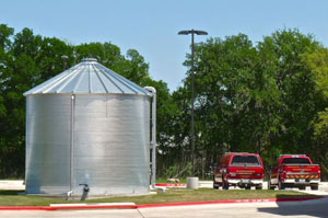 corrugated tank